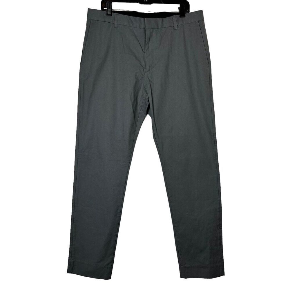 NEW vince gray chino pants size 36 mens STRAIGHT LEG 36x32